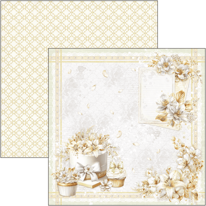 Ciao Bella, collection Blessing day - 30x30cm - 12 feuilles - 190gsm 