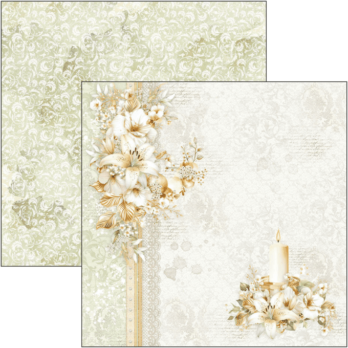 Ciao Bella, collection Blessing day - 30x30cm - 12 feuilles - 190gsm 
