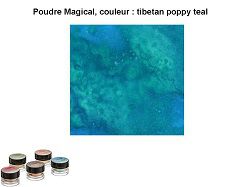 Pigment Magical, Lindy's, couleur Tibetan Poppy teal