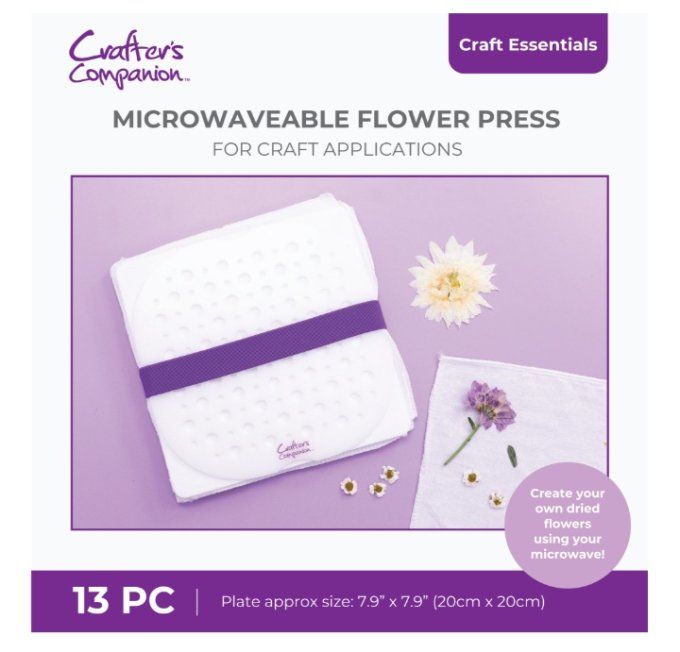 Crafter's companion - Flower Press Microwaveable 