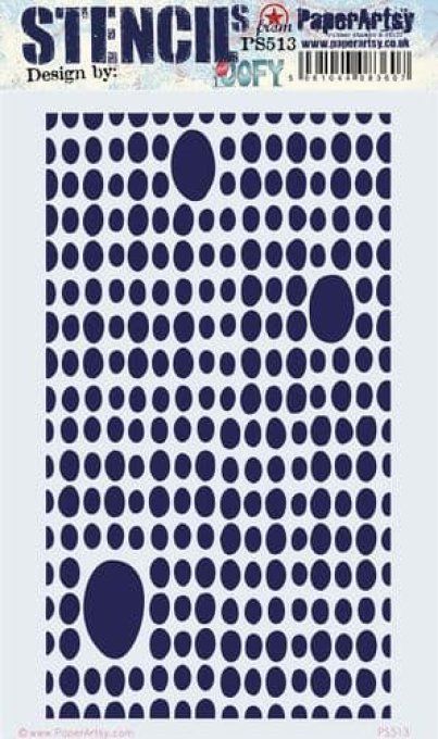 Pochoir - PaperArtsy - Dimension : 16x23.5cm environ