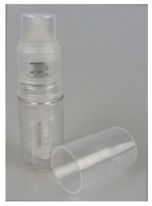 Flacon spray vide en plastique - 14ml - Nellie's (glitter powder spray)