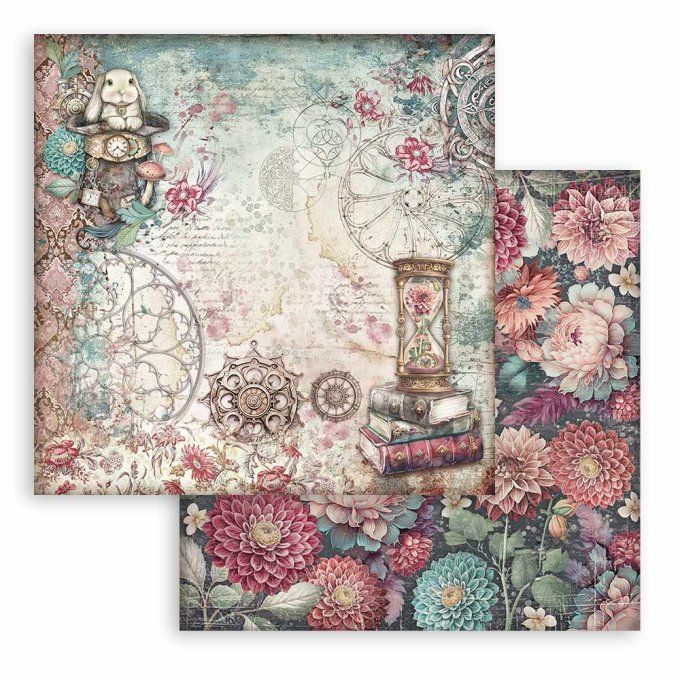 Papier scrapbooking, 30.5x30.5cm, Master of magic, Stamperia - 10 feuilles
