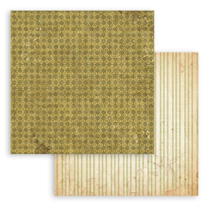 Papier scrapbooking, 30.5x30.5cm, Silent night  - Stamperia - 10 feuilles - Backgrounds