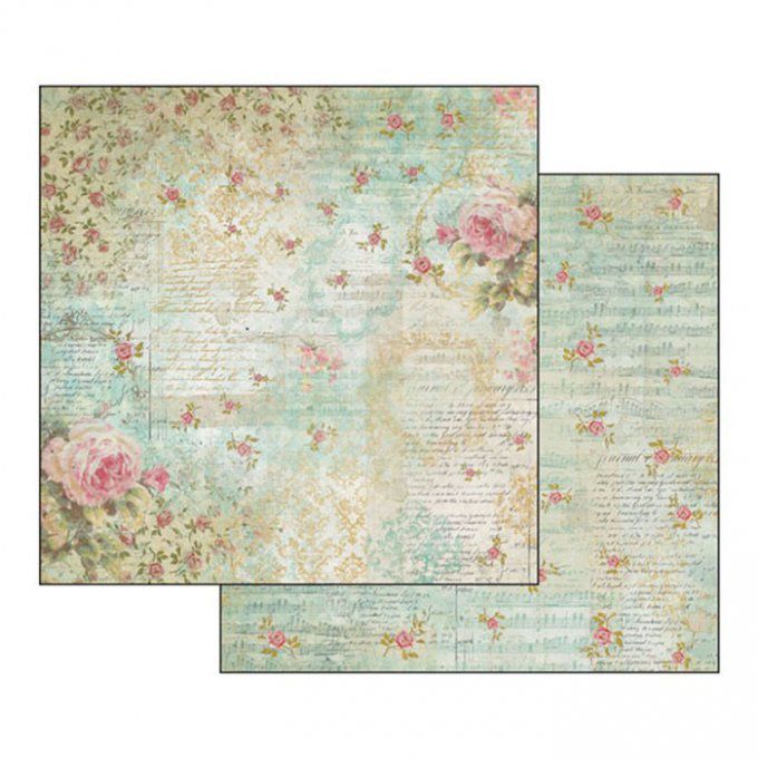 Papier scrapbooking, 30.5x30.5cm, Precious, Stamperia
