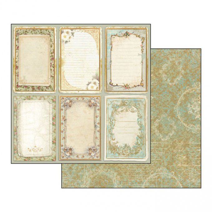 Papier scrapbooking, 30.5x30.5cm, Precious, Stamperia