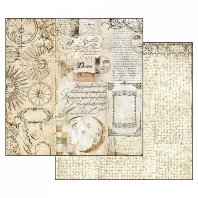 Papier scrapbooking, 30.5x30.5cm, Alchemy, Stamperia