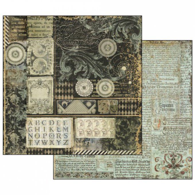 Papier scrapbooking, 30.5x30.5cm, Alchemy, Stamperia