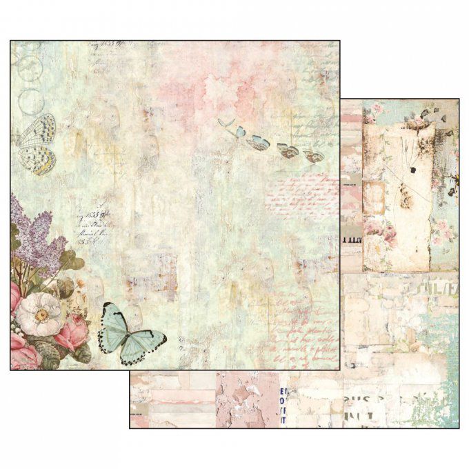 Papier scrapbooking, 30.5x30.5cm, Wonderland, Stamperia