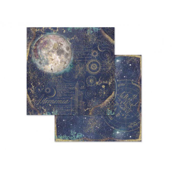 Papier scrapbooking, 30.5x30.5cm, Cosmos - Stamperia
