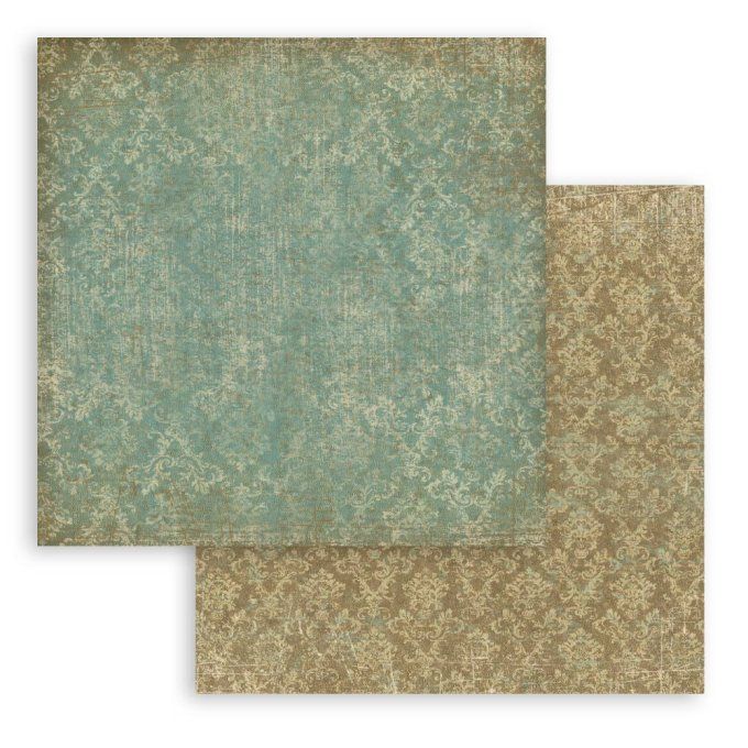 Collection Precious, 20x20cm - 10 feuilles motif recto verso - Stamperia - 190g