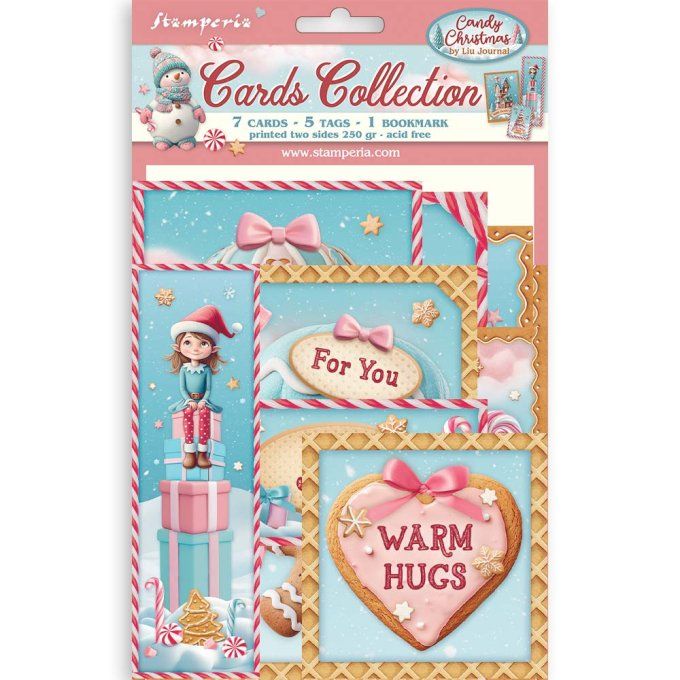 Collection Candy christmas, cartes