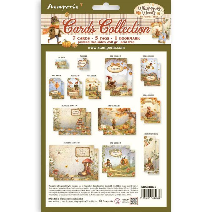 Collection Whispering woods, cartes