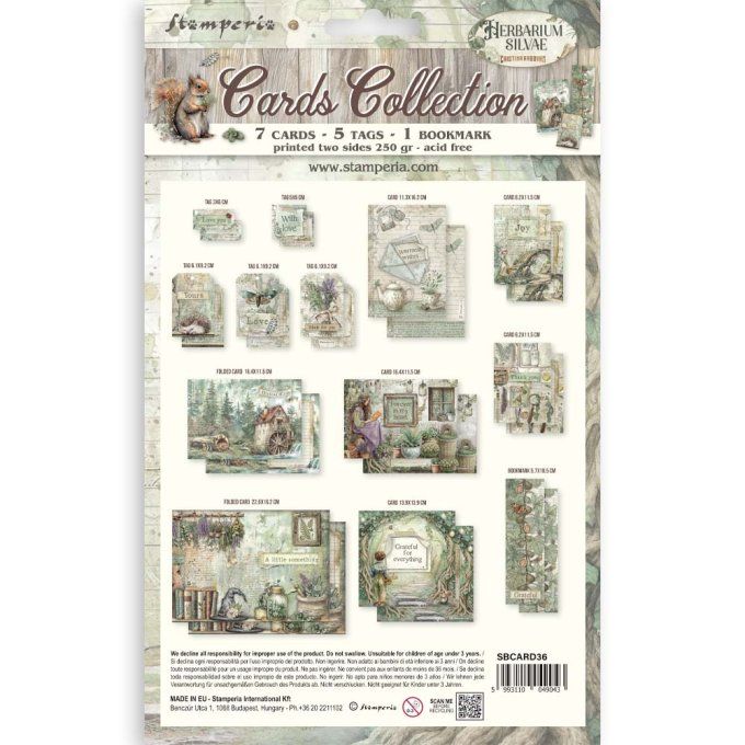 Collection Herbarium Silvae, cartes