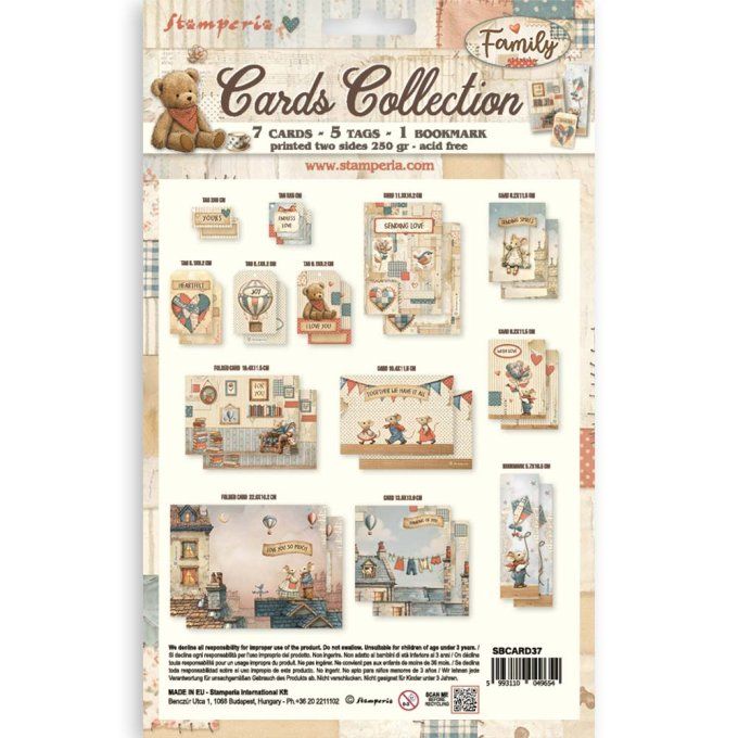 Collection Family, cartes