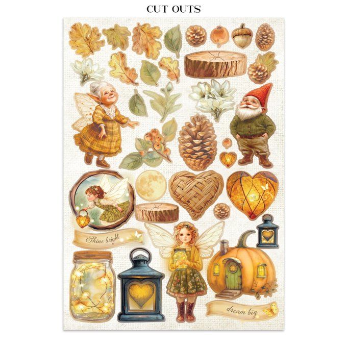 Stamperia, Junk Journal Collection Whispering woods
