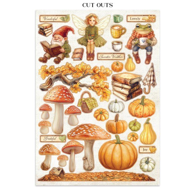 Stamperia, Junk Journal Collection Whispering woods