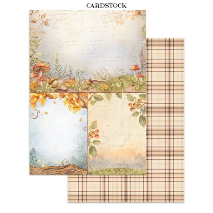 Stamperia, Junk Journal Collection Whispering woods