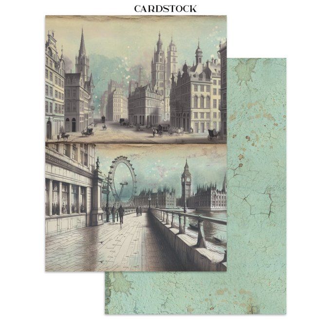 Stamperia, Junk Journal Collection Voyages Fantastiques