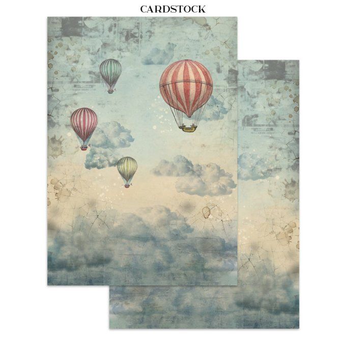 Stamperia, Junk Journal Collection Voyages Fantastiques