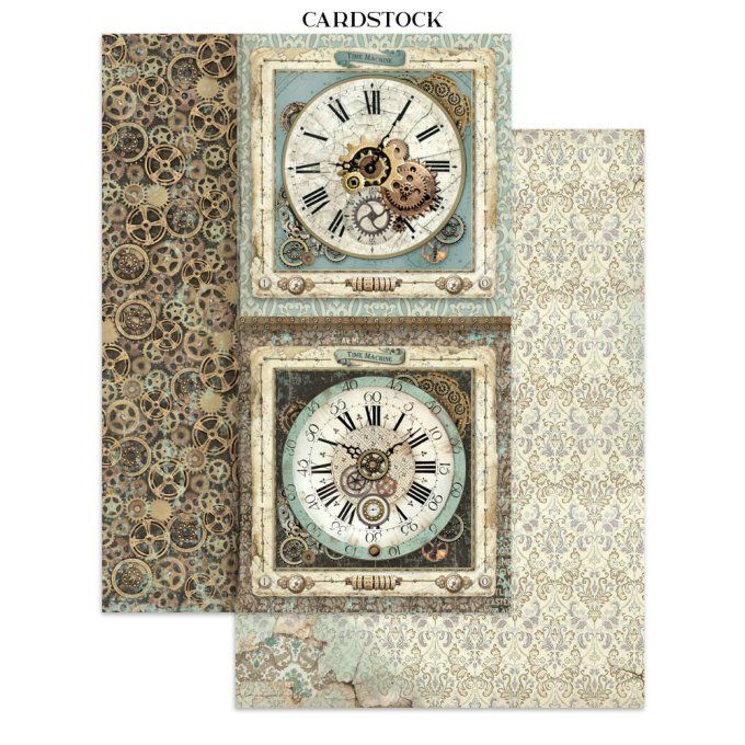 Stamperia, Junk Journal Collection Voyages Fantastiques