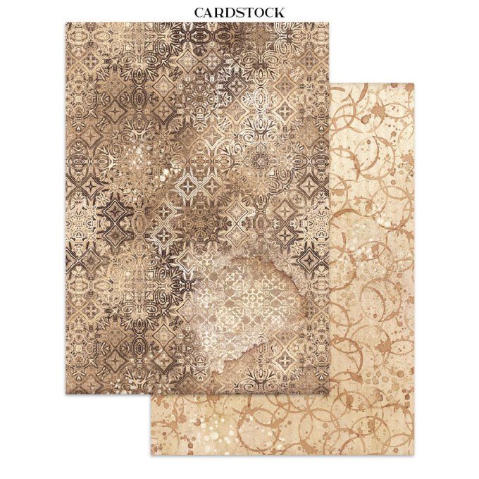 Stamperia, Junk Journal Collection Coffee and chocolate