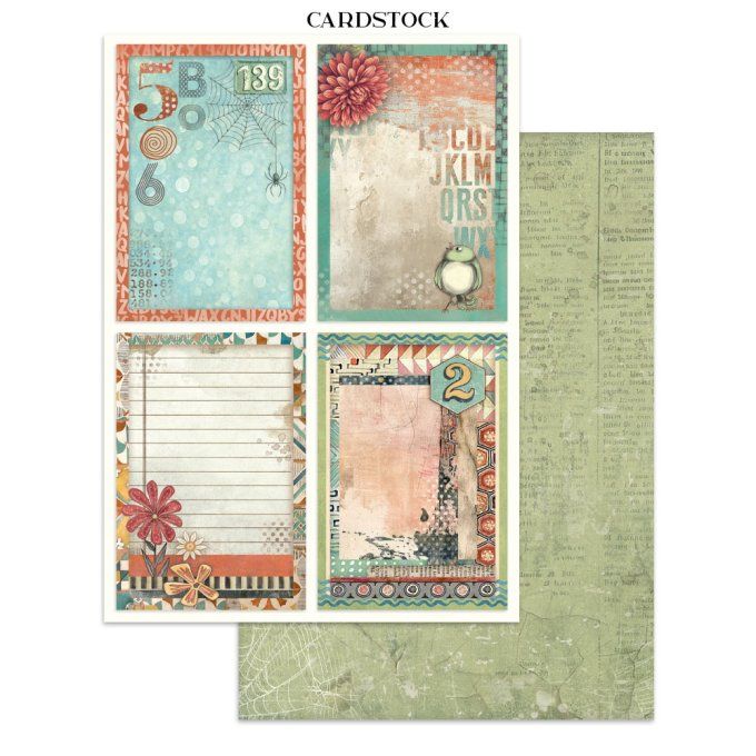 Stamperia, Junk Journal Collection Furry friends