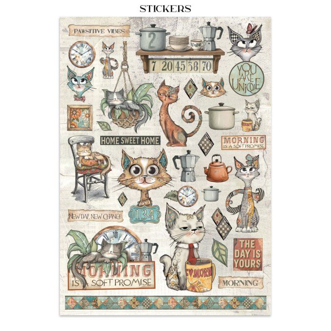Stamperia, Junk Journal Collection Furry friends