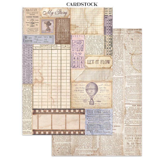 Stamperia, Junk Journal Collection Quiet days