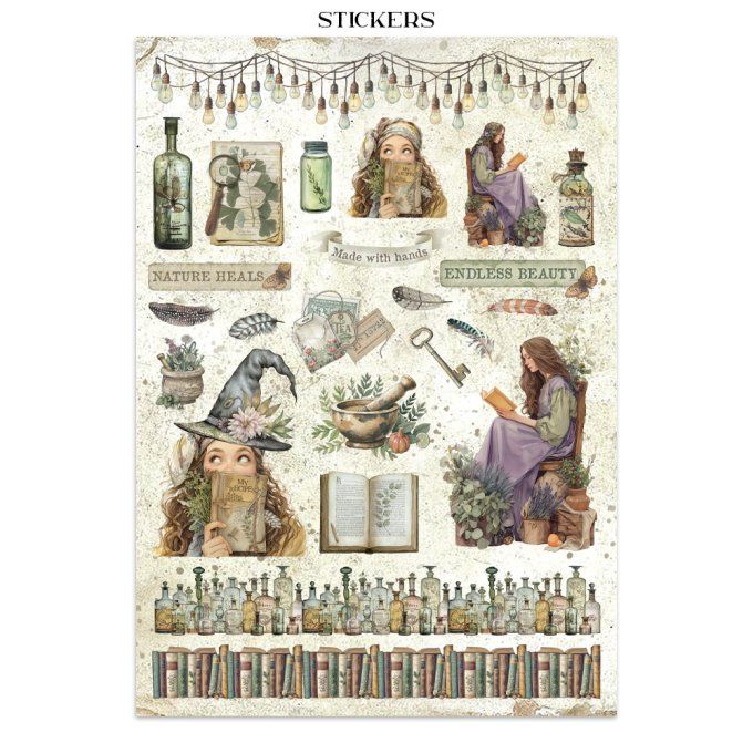 Stamperia, Junk Journal Collection Herbarium Silvae