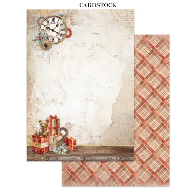 Stamperia, Junk Journal Collection Gear up for christmas