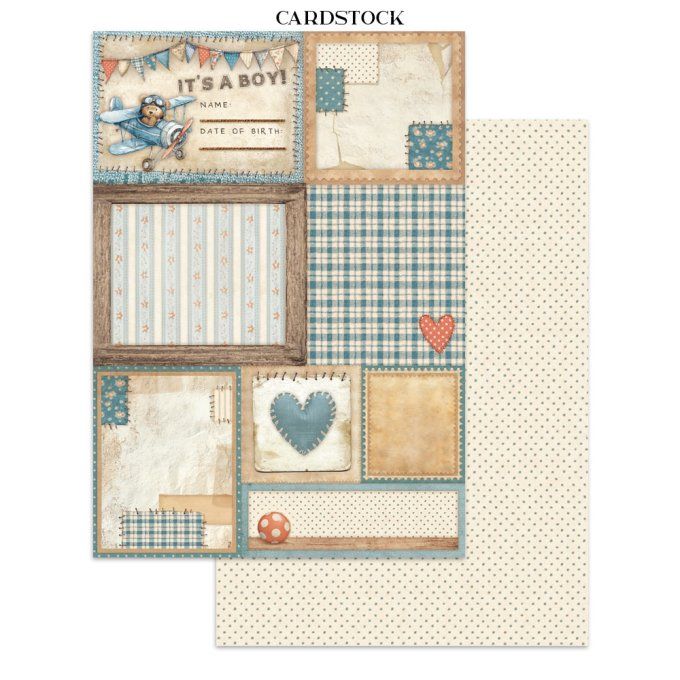 Stamperia, Junk Journal Collection Baby