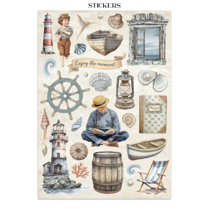 Stamperia, Junk Journal Collection Silent sea
