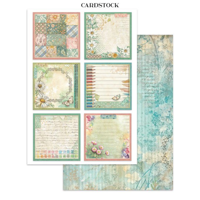 Stamperia, Junk Journal Collection Daisy art