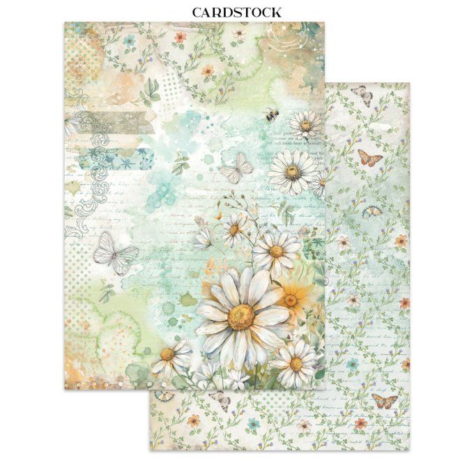 Stamperia, Junk Journal Collection Daisy art