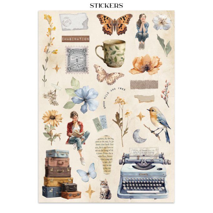 Stamperia, Junk Journal Collection Secret diary