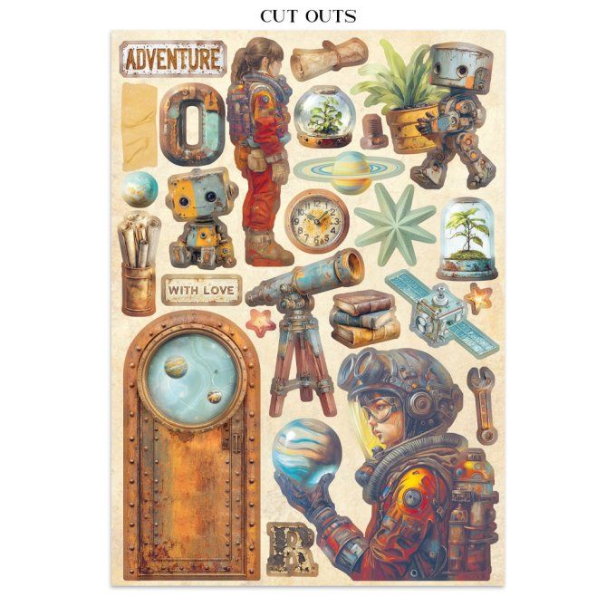 Stamperia, Junk Journal Collection A new Beginning