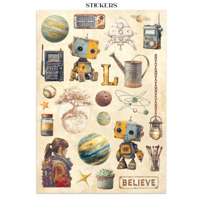 Stamperia, Junk Journal Collection A new Beginning