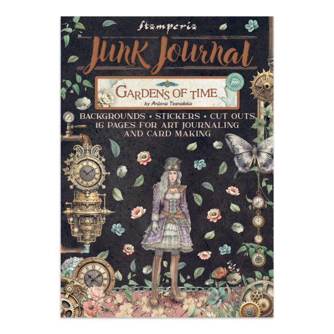 Stamperia, Junk Journal Collection Gardens of time