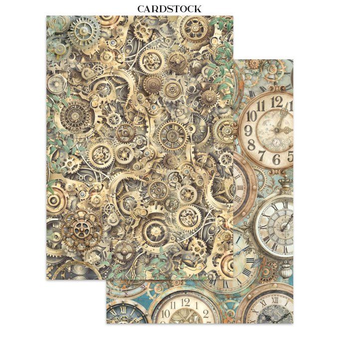 Stamperia, Junk Journal Collection Gardens of time