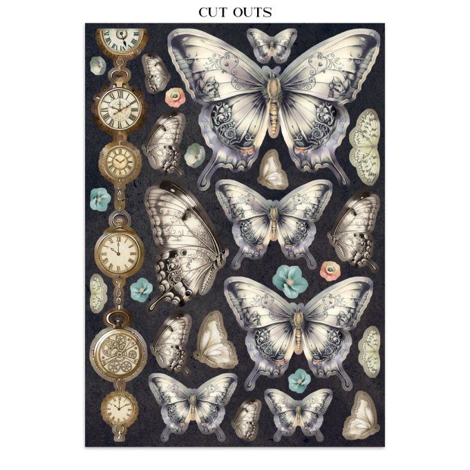 Stamperia, Junk Journal Collection Gardens of time