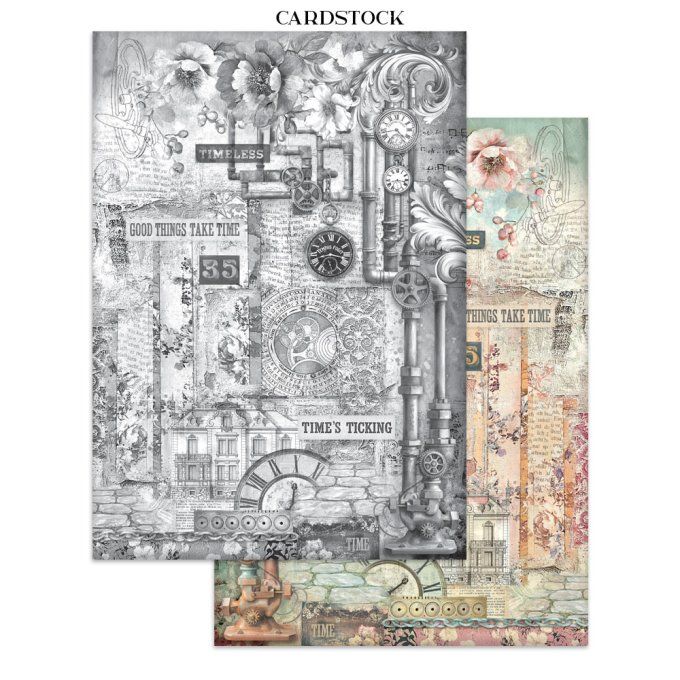 Stamperia, Junk Journal Collection Gardens of time