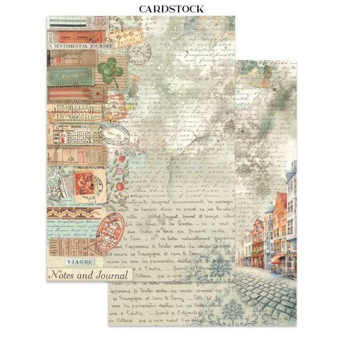 Stamperia, Junk Journal Collection Art of travelling