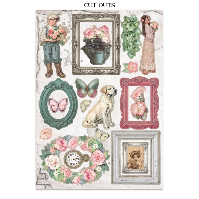 Stamperia, Junk Journal Collection House of roses