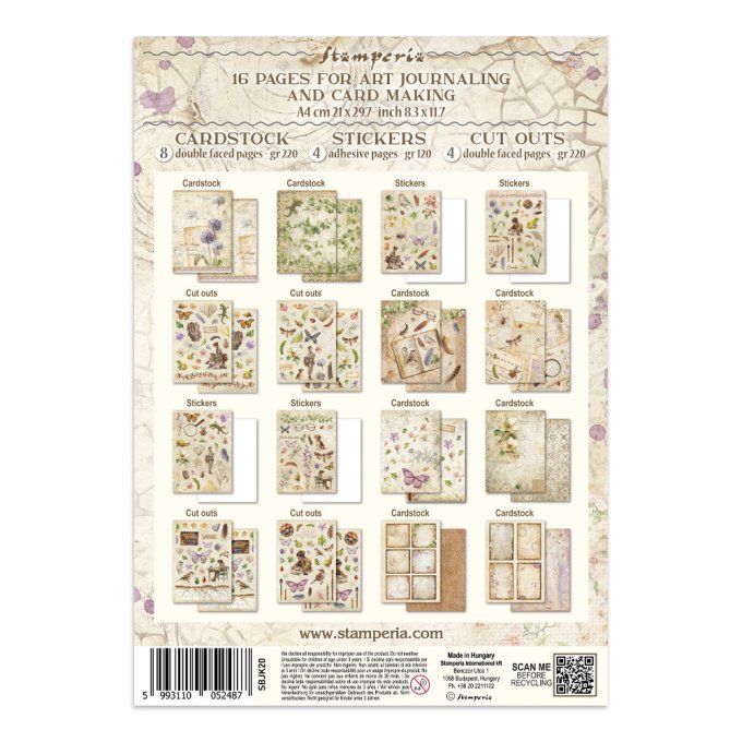 Stamperia, Junk Journal Collection All around