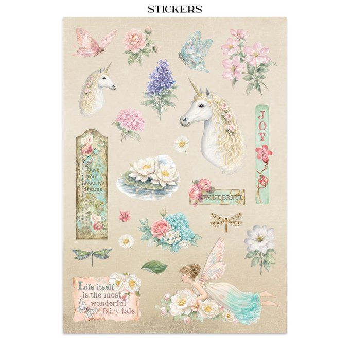 Stamperia, Junk Journal Collection Wonderland