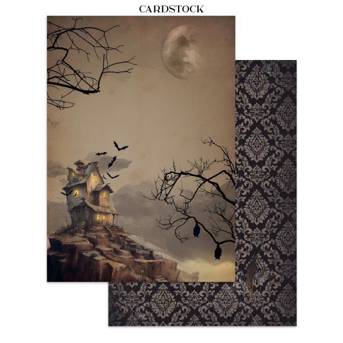 Stamperia, Junk Journal Collection Halloween