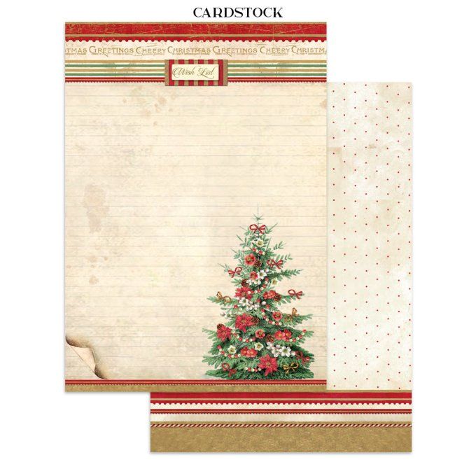 Stamperia, Junk Journal Collection Classic christmas