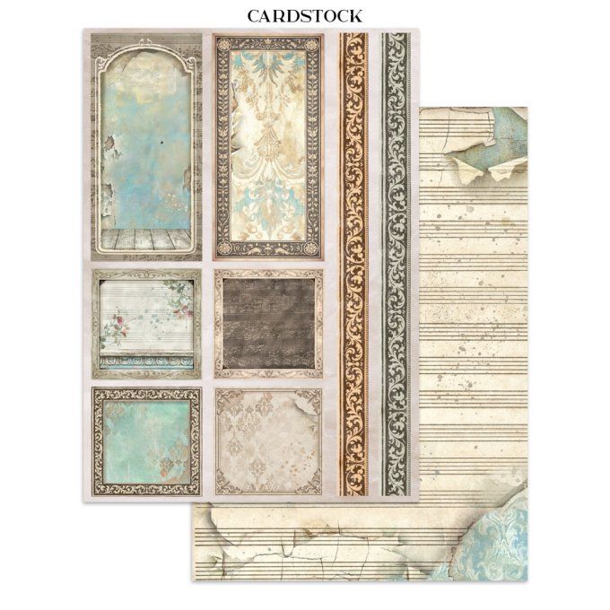 Stamperia, Junk Journal Collection Symphony