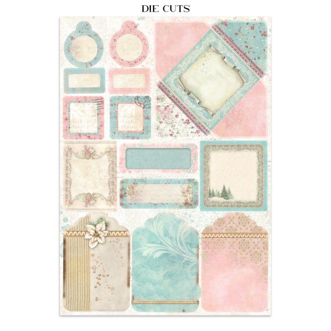 Stamperia, Junk Journal Collection Winter magic